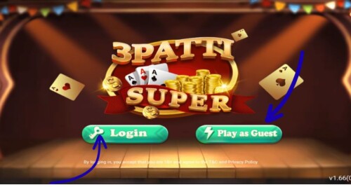 3 Patti Super Login & Register