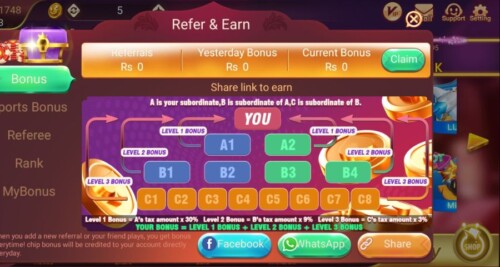 3 Patti Super Pakistan Agent Bonus